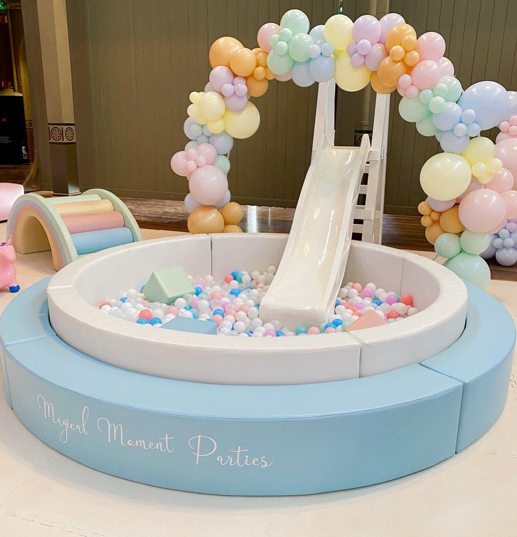 Pastel Ball Pit with Slide rental in Orlando, Florida