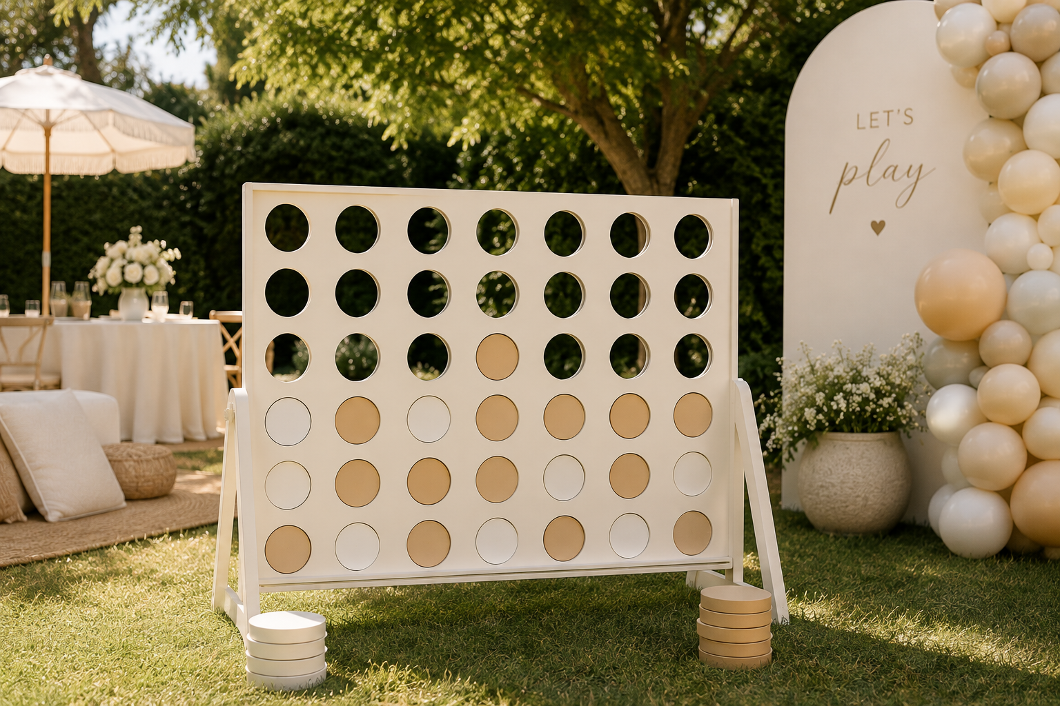 Giant Yard Game — Connect Four rental in Orlando, Florida — photo 2