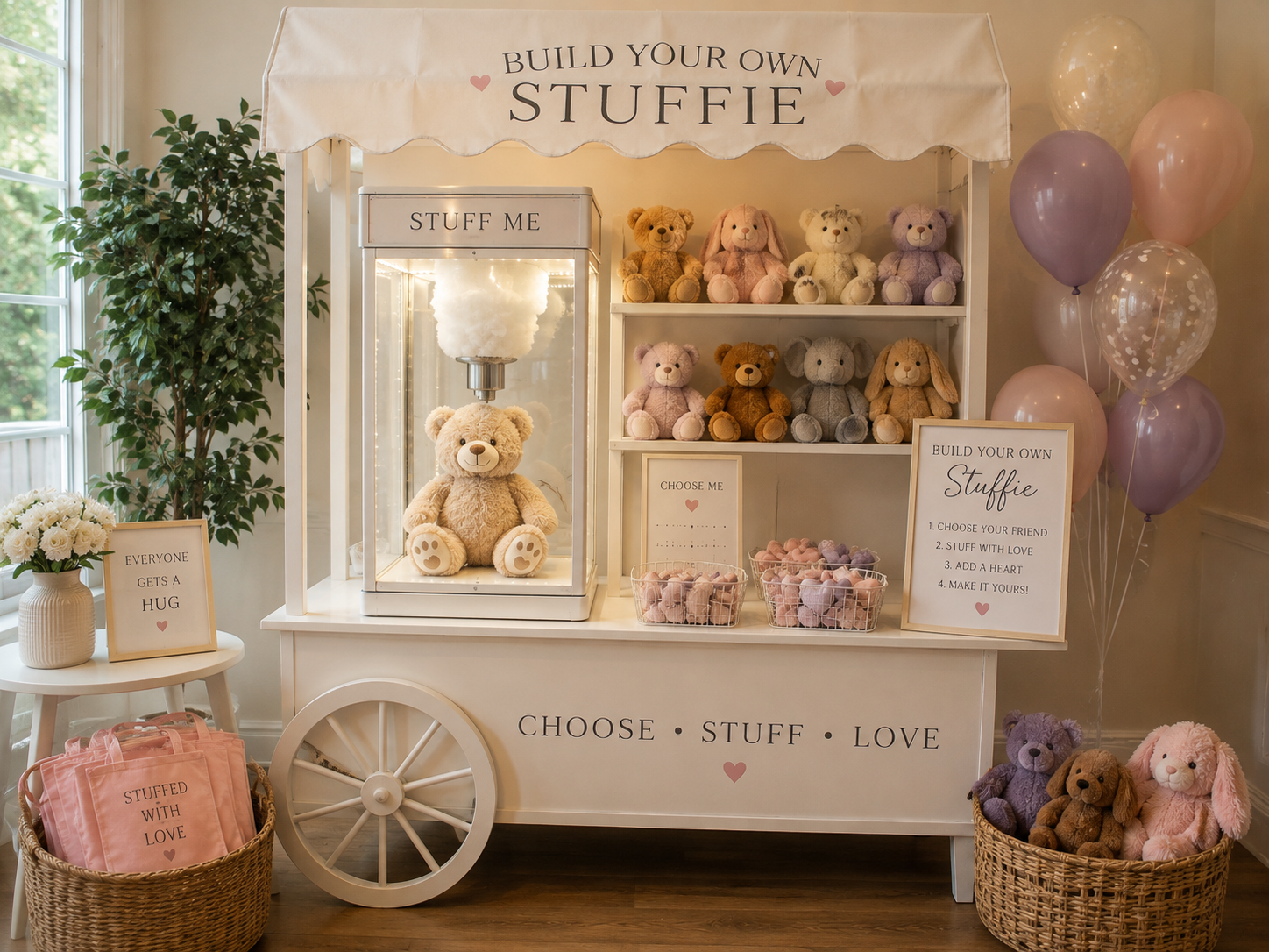 Build Your Own Stuffie Cart rental in Orlando, Florida