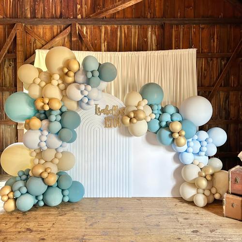 Arched Backdrop with Balloon Garland in Orlando, FL