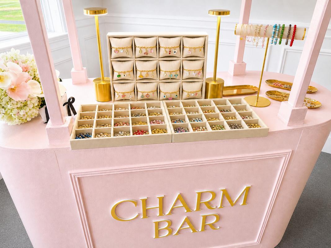 Pink Charm Bar Cart Setup rental in Orlando, Florida