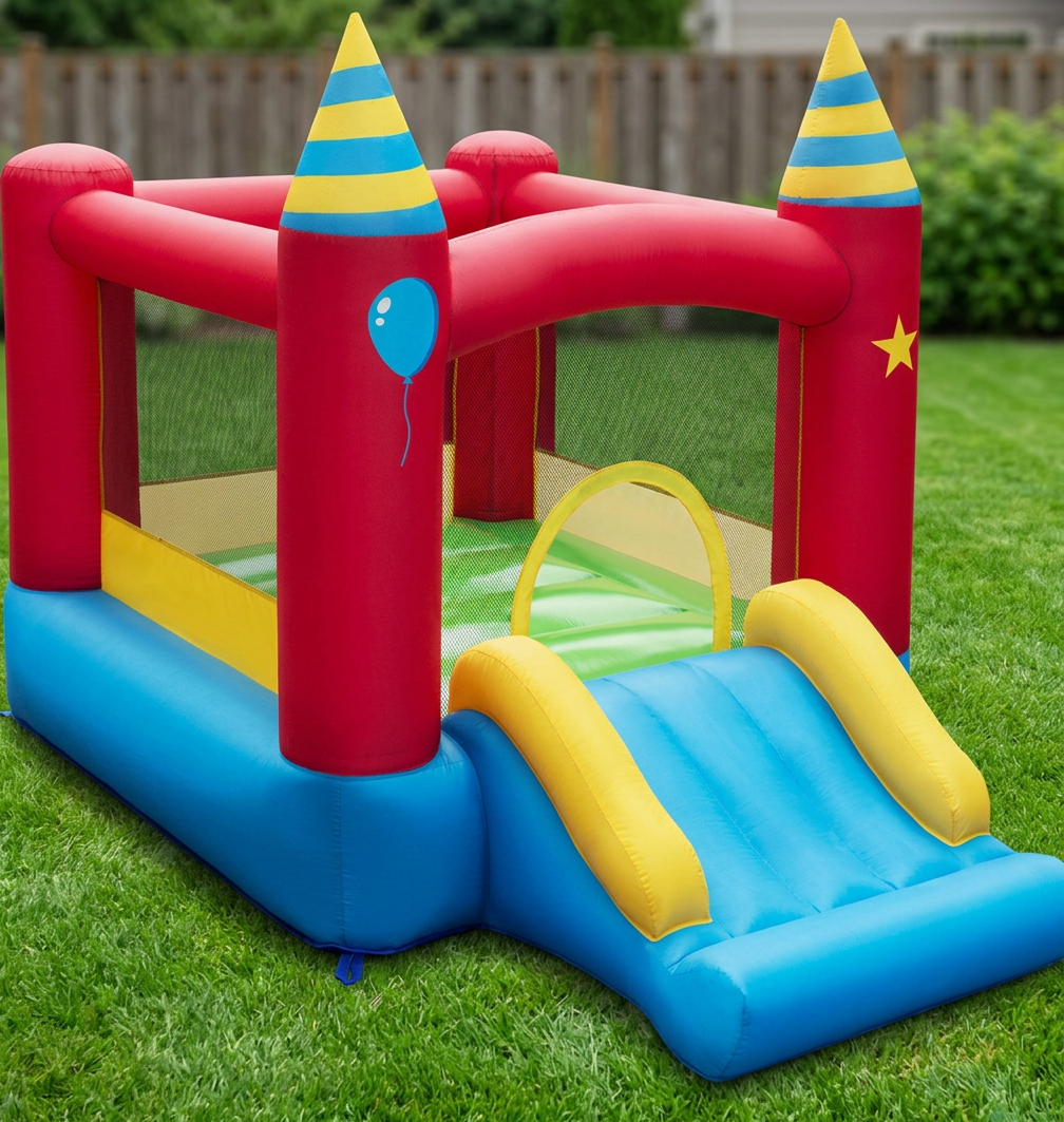 Inflatable Castle Bounce House with Slide rental in Orlando, Florida